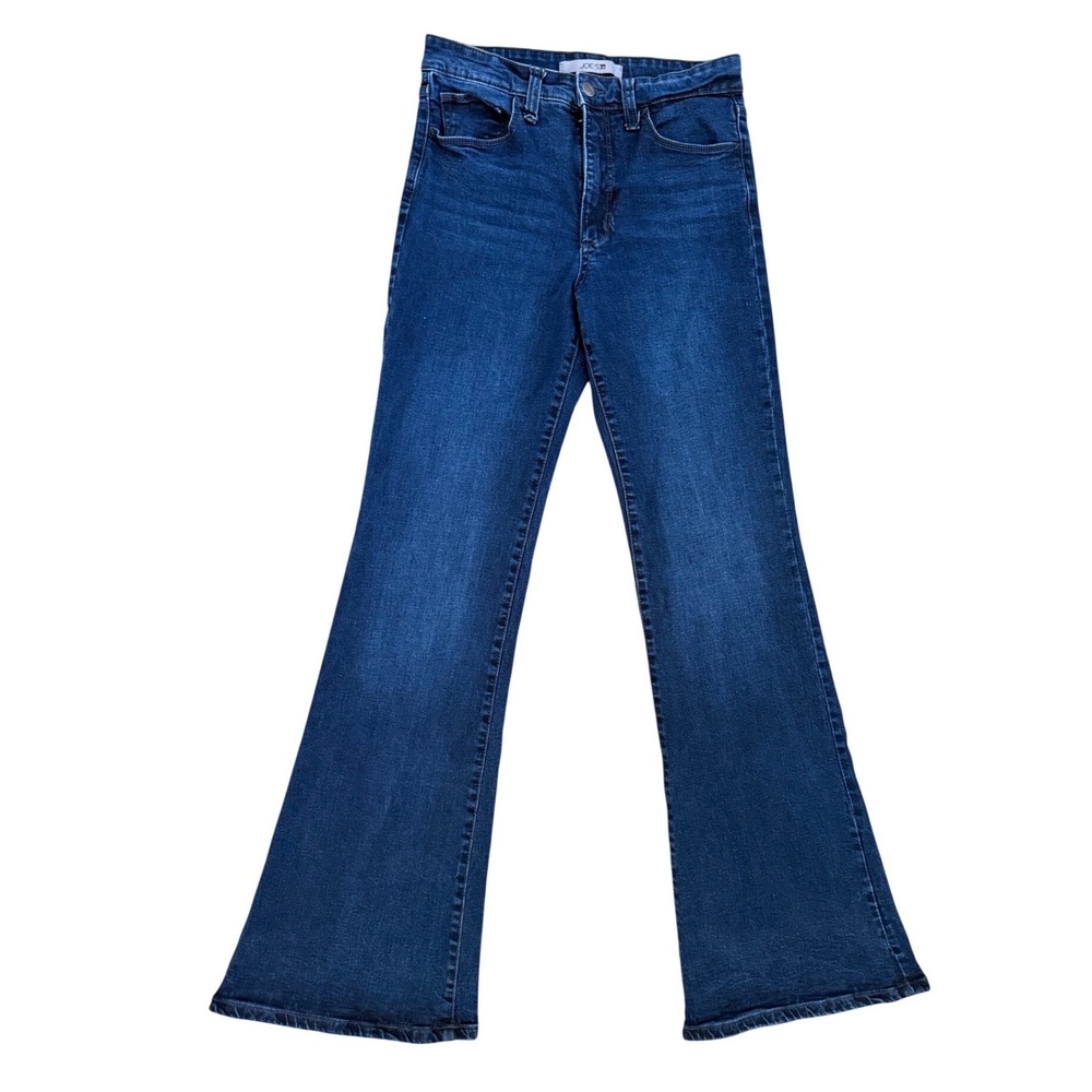 Joe's Jeans High Rise Flare Leg Dark Wash Denim Jeans Size 27